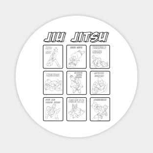 BJJ Kids T- Shirt Magnet